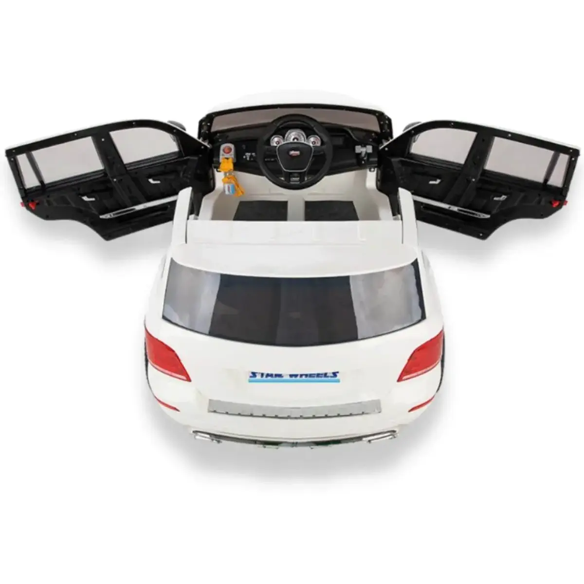 Pilsan Star Wheels Akülü Araba Kumandalı 12V Beyaz