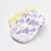 Bibaby Organik Eldiven 2li Love You Baby Yellow Lavender