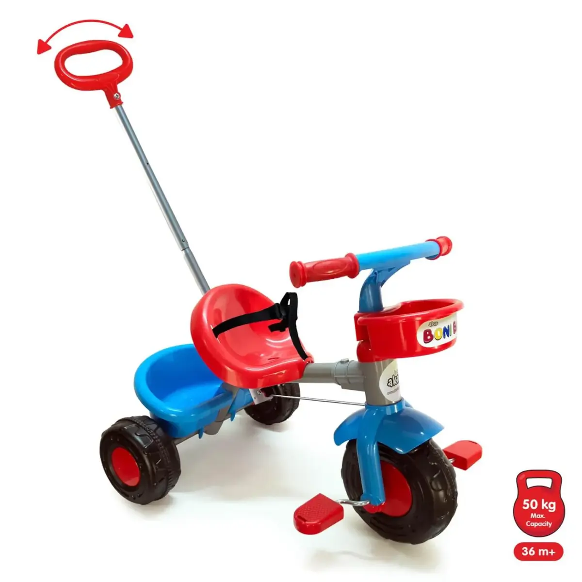 Boni Bike Ebeveyn Kontrollü Bisiklet Kırmızı Boni Bike Ebeveyn Kontrollü Bisiklet Kırmızı