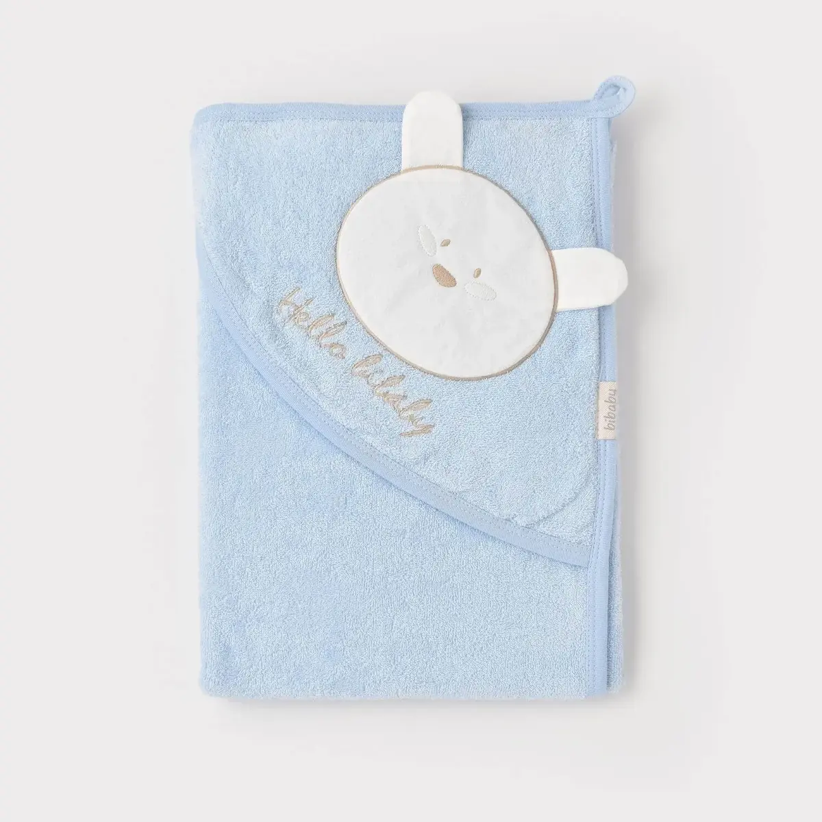 Bibaby Havlu New Hello Mavi