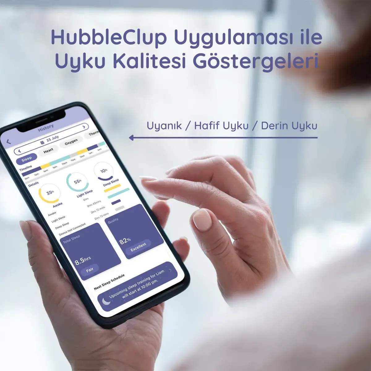 Hubble Guardian Giyilebilir Bebek Takip Cihazı