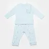 Bibaby Pijama Takımı Sweet Friends Mavi