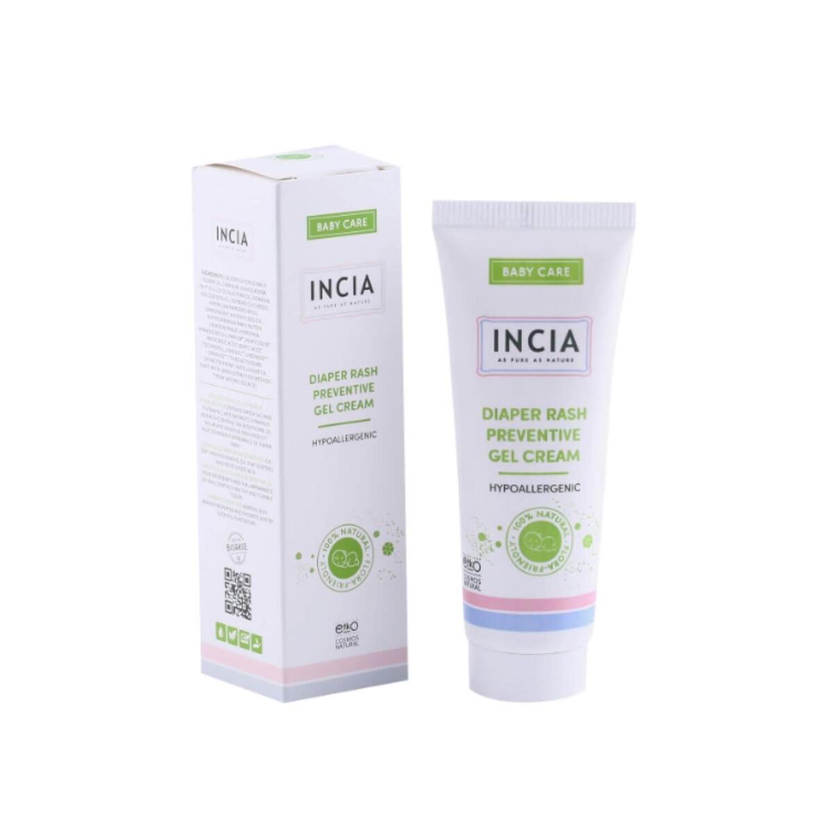 Incia Doğal Pişik Önleyici Jel Krem 60 ml