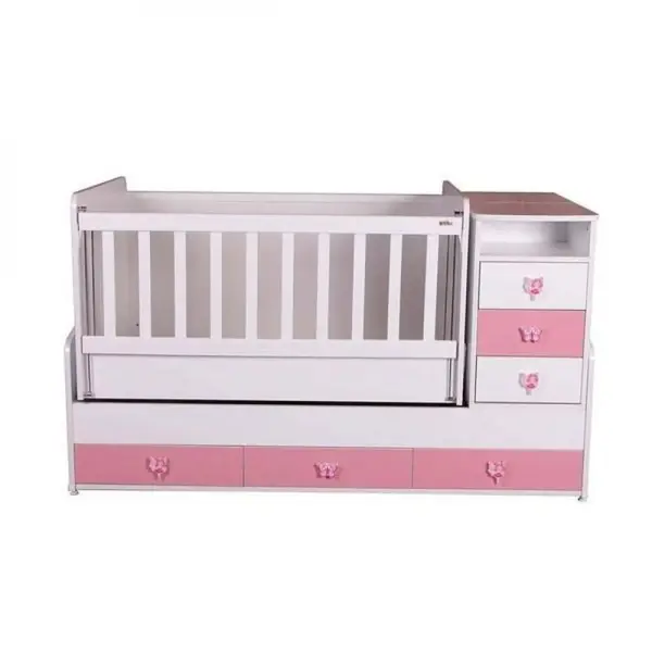 Babyhope Mdf Büyüyen Karyola Peri 80x180 cm Beyaz