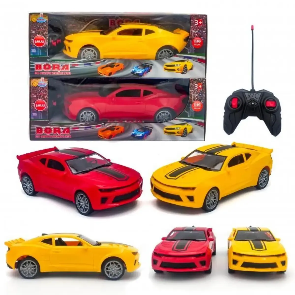 Bora Uzaktan Kumandalı Şarjlı Araba 1:16
