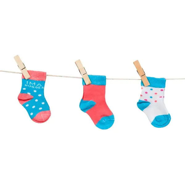 Aziz Bebe Çorap Soket 3lü Ekru