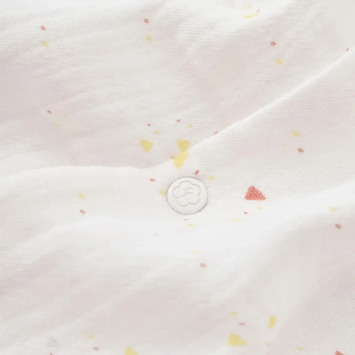 Bibaby Organik Tulum Şortlu Baby Racoon Vanilla Ice