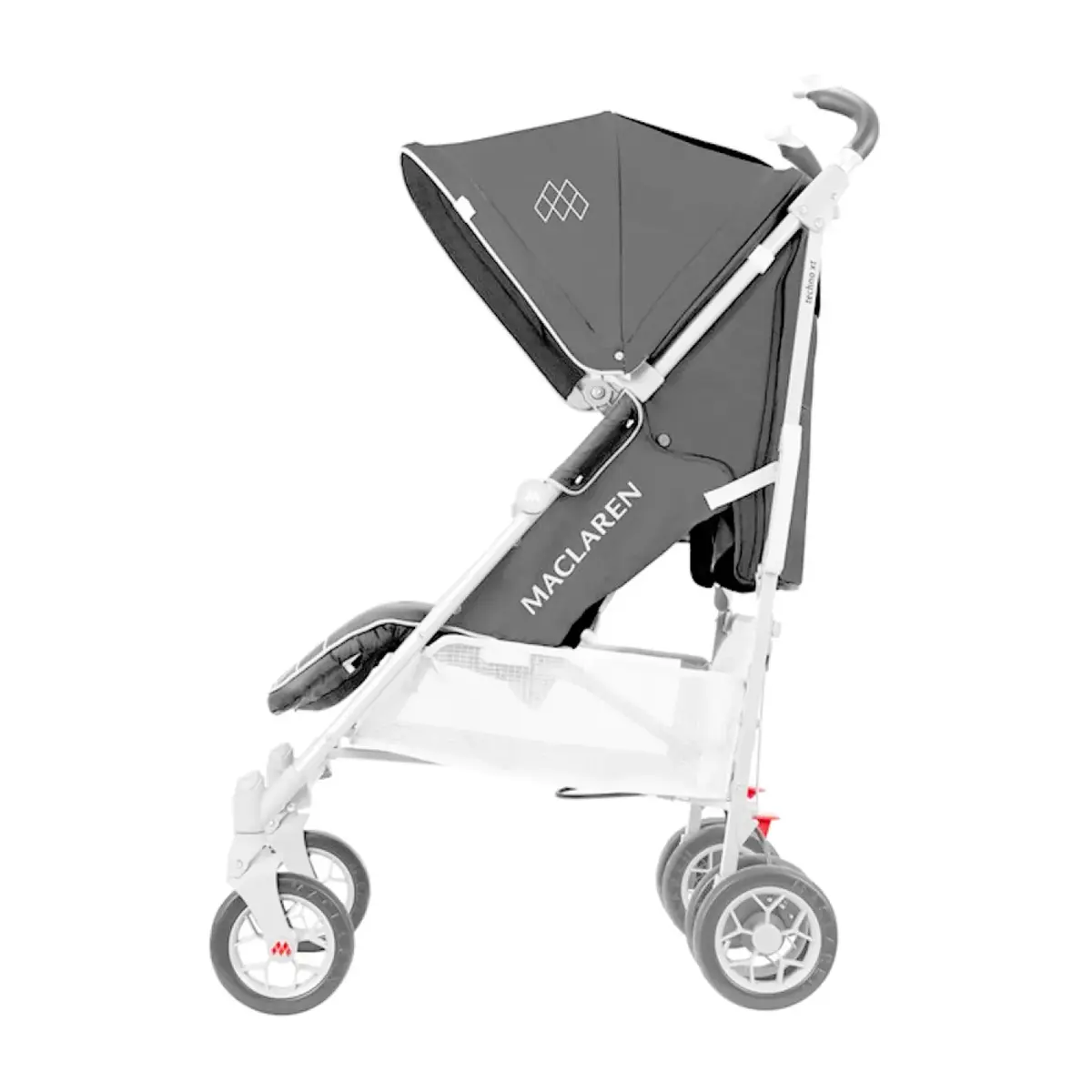 Maclaren Techno XT 2018 Bebek Arabası Charcoal Silver