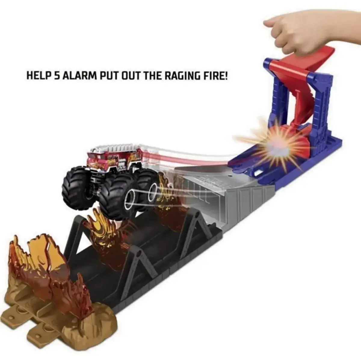 Hot Wheels Monster Trucks Aksiyona Başlangıç Oyun Seti