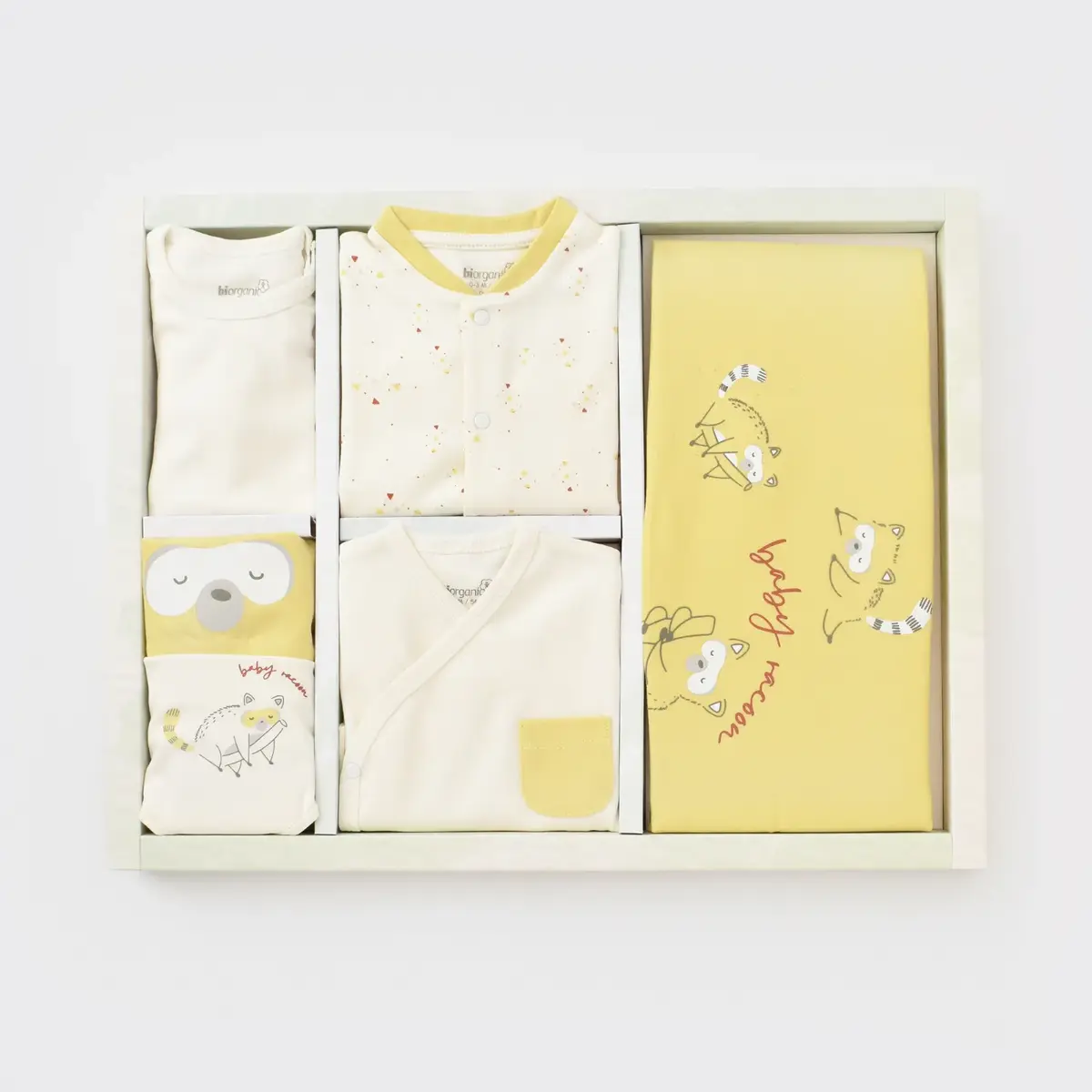 Bibaby Organik Hastane Çıkışı 10lu Baby Racoon Lemon Grass Vanilla Ice