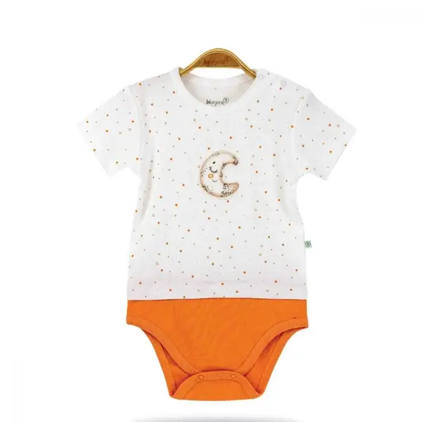 Bibaby Organik Body Star Smile Turuncu