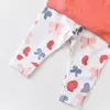 Bibaby Organik Pijama Takımı Wild Flowers Coral