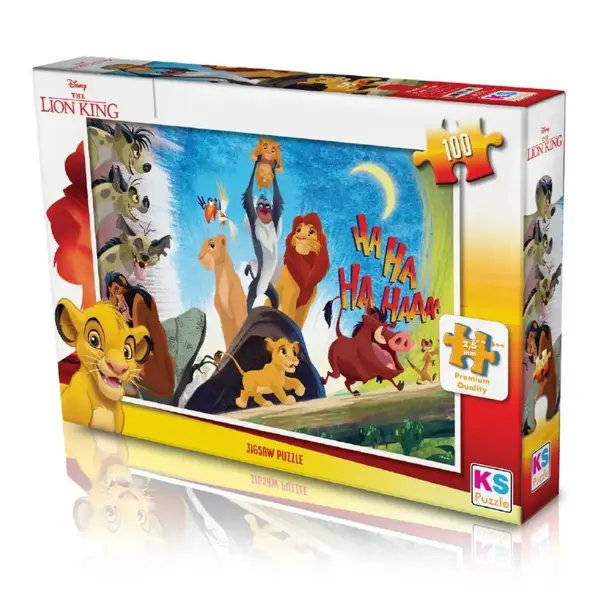 Lion King Puzzle 100 Parça