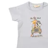 Mini Damla T-Shirt Safari Mavi
