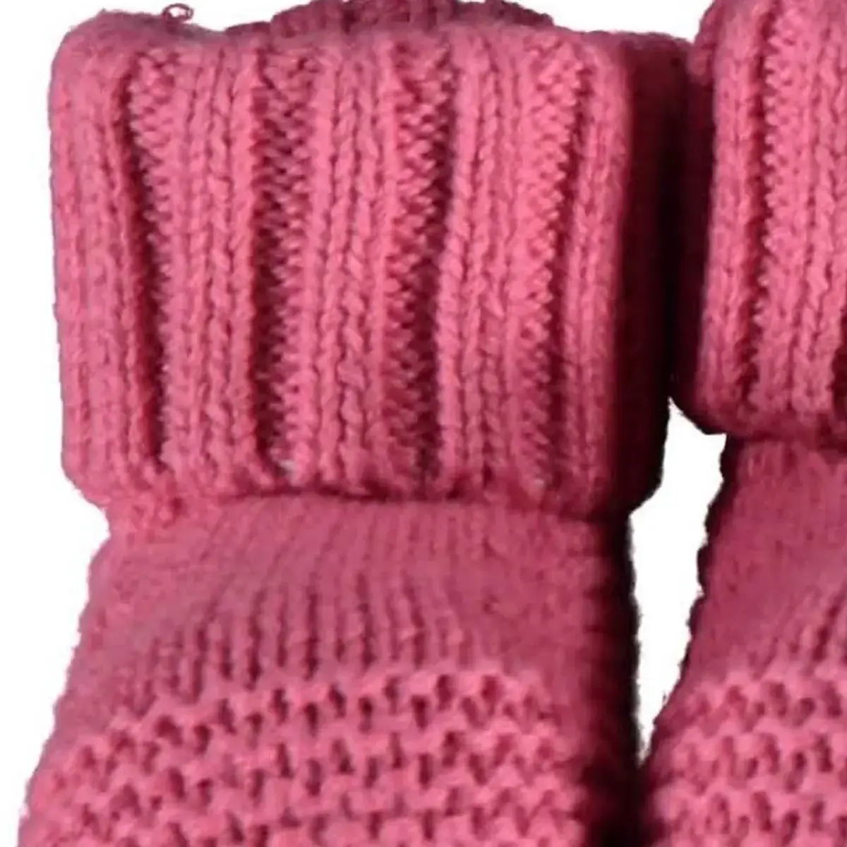 Bibaby Organik Patik Colors Triko Pembe