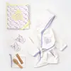 Bibaby Organik Havlu Takımı Love You Baby Yellow Lavender
