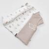 Bibaby Organik 3lü Takım Curly Sheep Bej