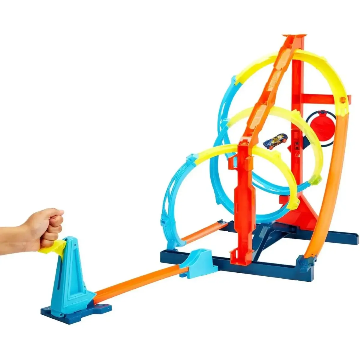 Hot Wheels Track Builder  Spiral Dönüşlü Pist Seti