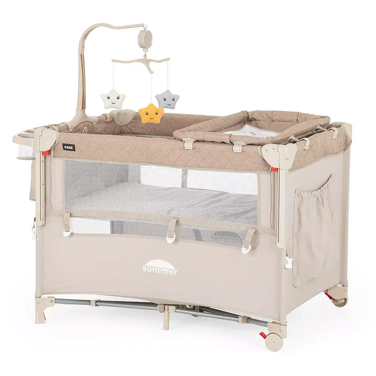 Kanz Summer Anne Yanı Oyun Parkı 65x95 cm Beige