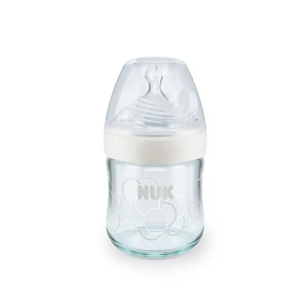 Nuk Silikon Emzikli Nature Sense Cam Biberon 120 ml Mavi