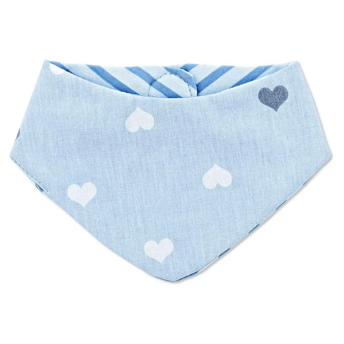 Babyjem Çift Taraflı Kullanılabilir Yenidoğan Fular Önlük Mavi Babyjem Çift Taraflı Kullanılabilir Yenidoğan Fular Önlük Mavi