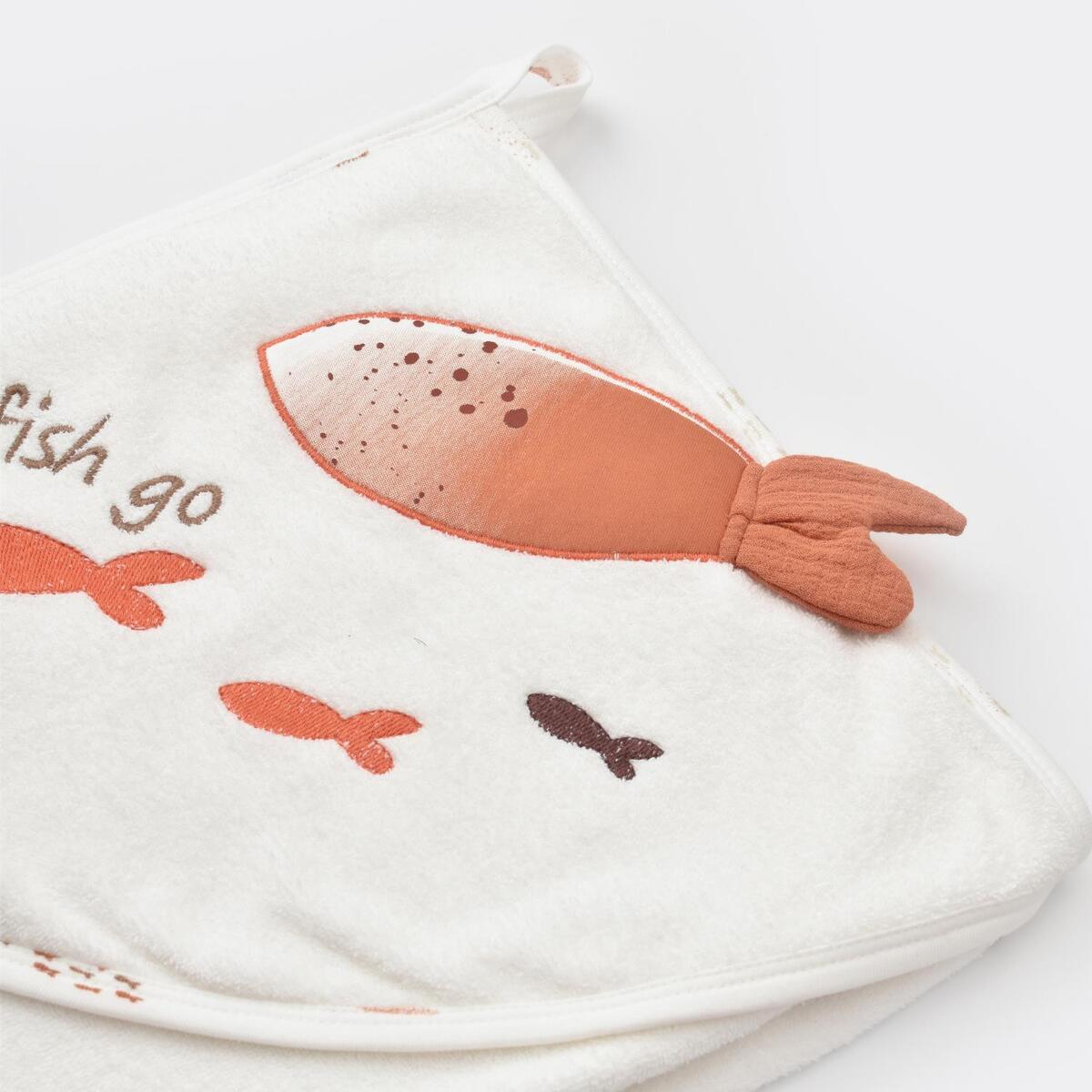 Bibaby Organik Havlu Magic Starfish Latte
