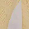 Mini Damla Battaniye Triko Kızaklı Sarı