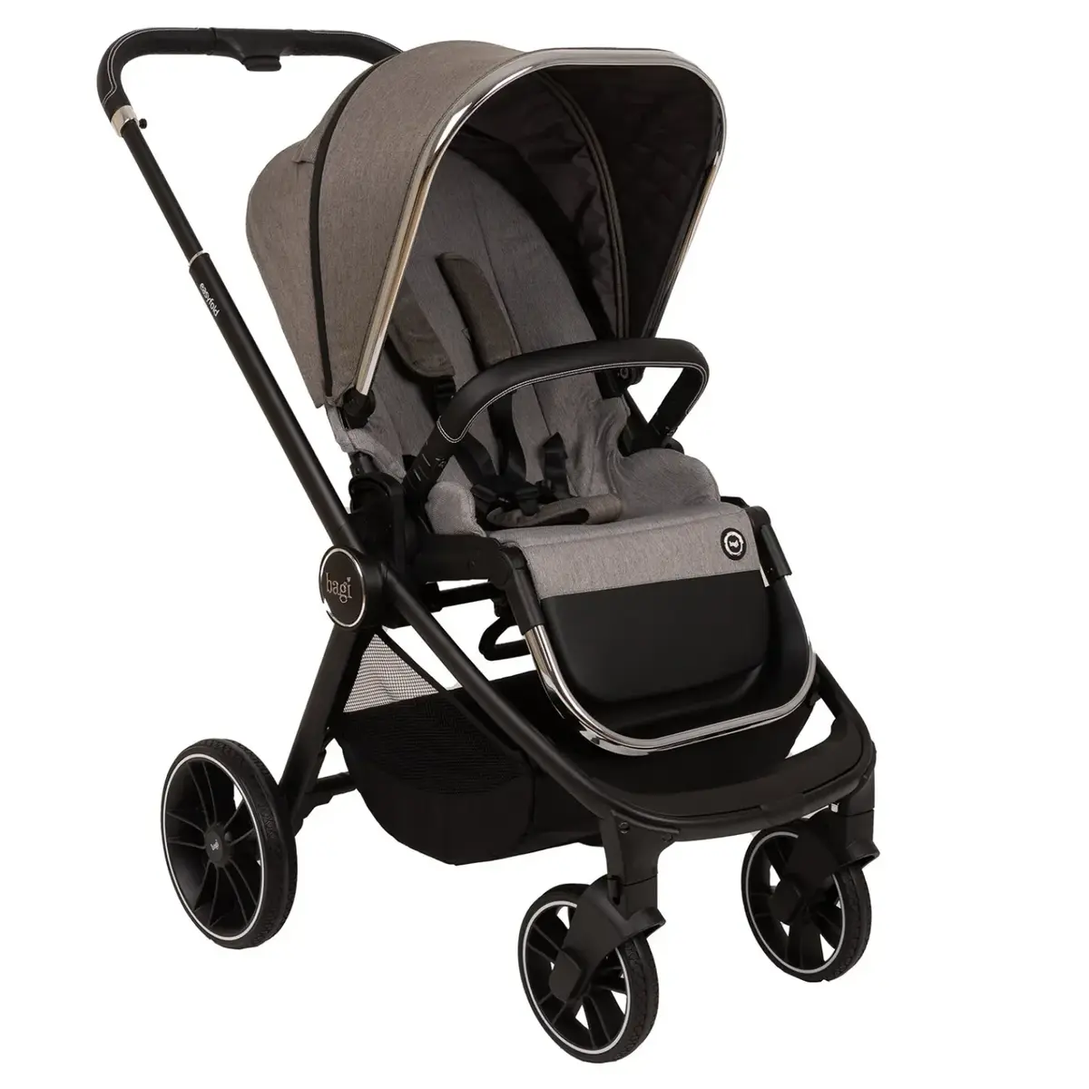 Bagi Easyfold 3 Bebek Arabası 2023 Light Grey Bagi Easyfold 3 Bebek Arabası 2023 Light Grey