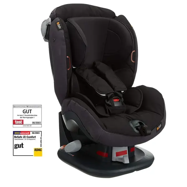 Besafe Izi Comfort X3 Oto Koltuğu 9-18 Kg Midnight Black Melange
