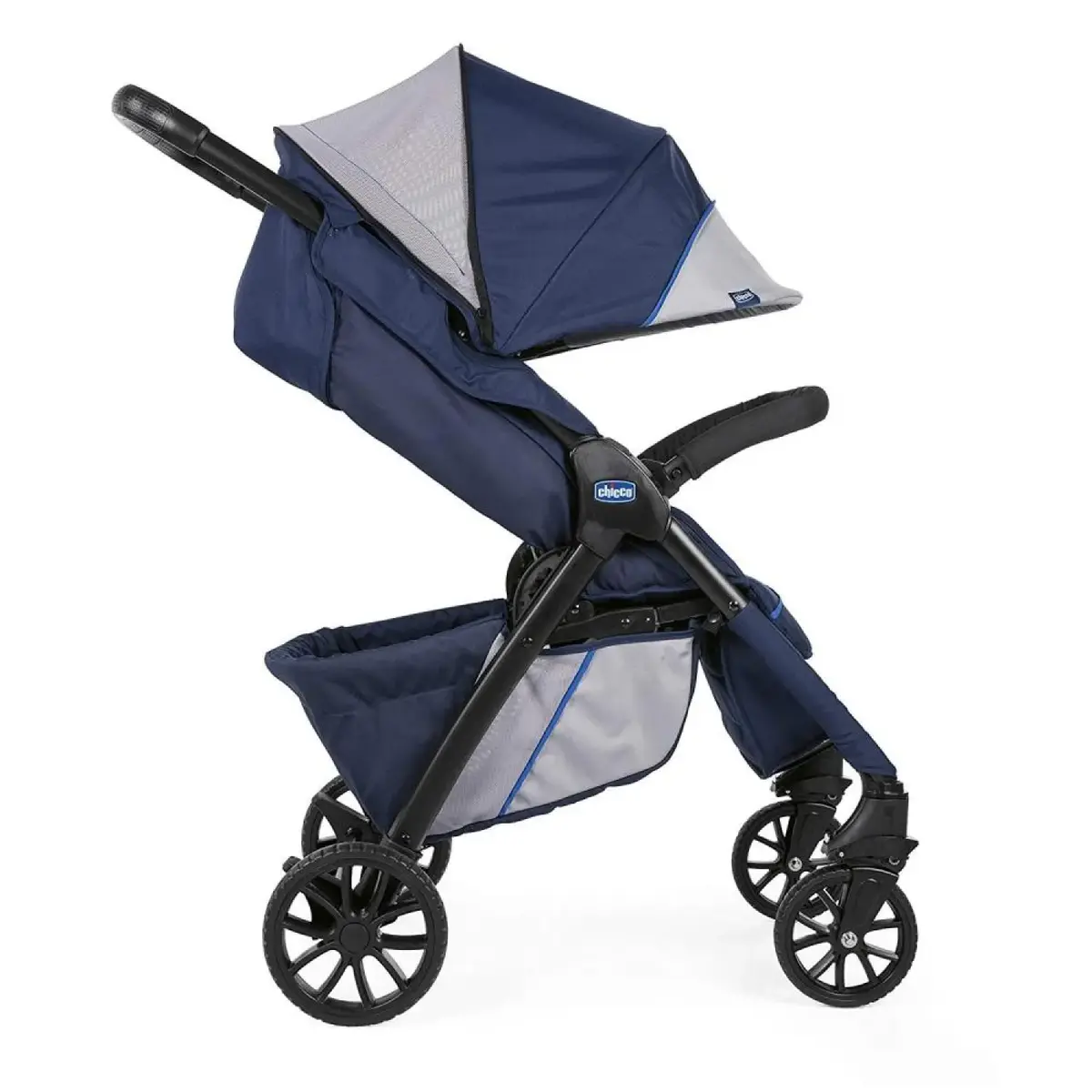 Chicco Duo Kwik One Bebek Arabası Blue Print