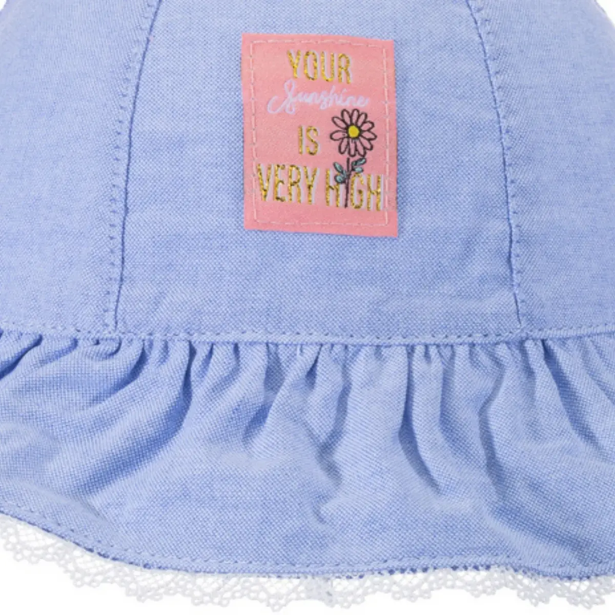 Kitti Şapka Maksi 1-3 Yaş Bebe Mavi