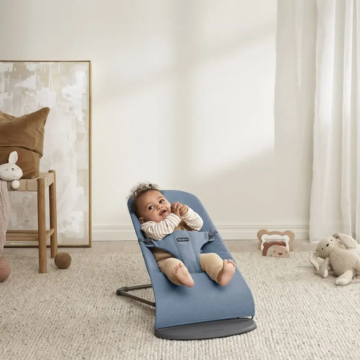 Babybjörn Bliss Ana Kucağı Woven Melange Blue