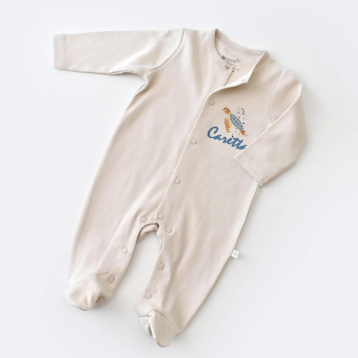 Bibaby Organik Tulum Takımı Tüllü Caretta In Live Taş - İndigo