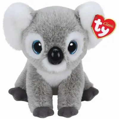 Ty Peluş Koala Kookoo Gri Med 25 cm