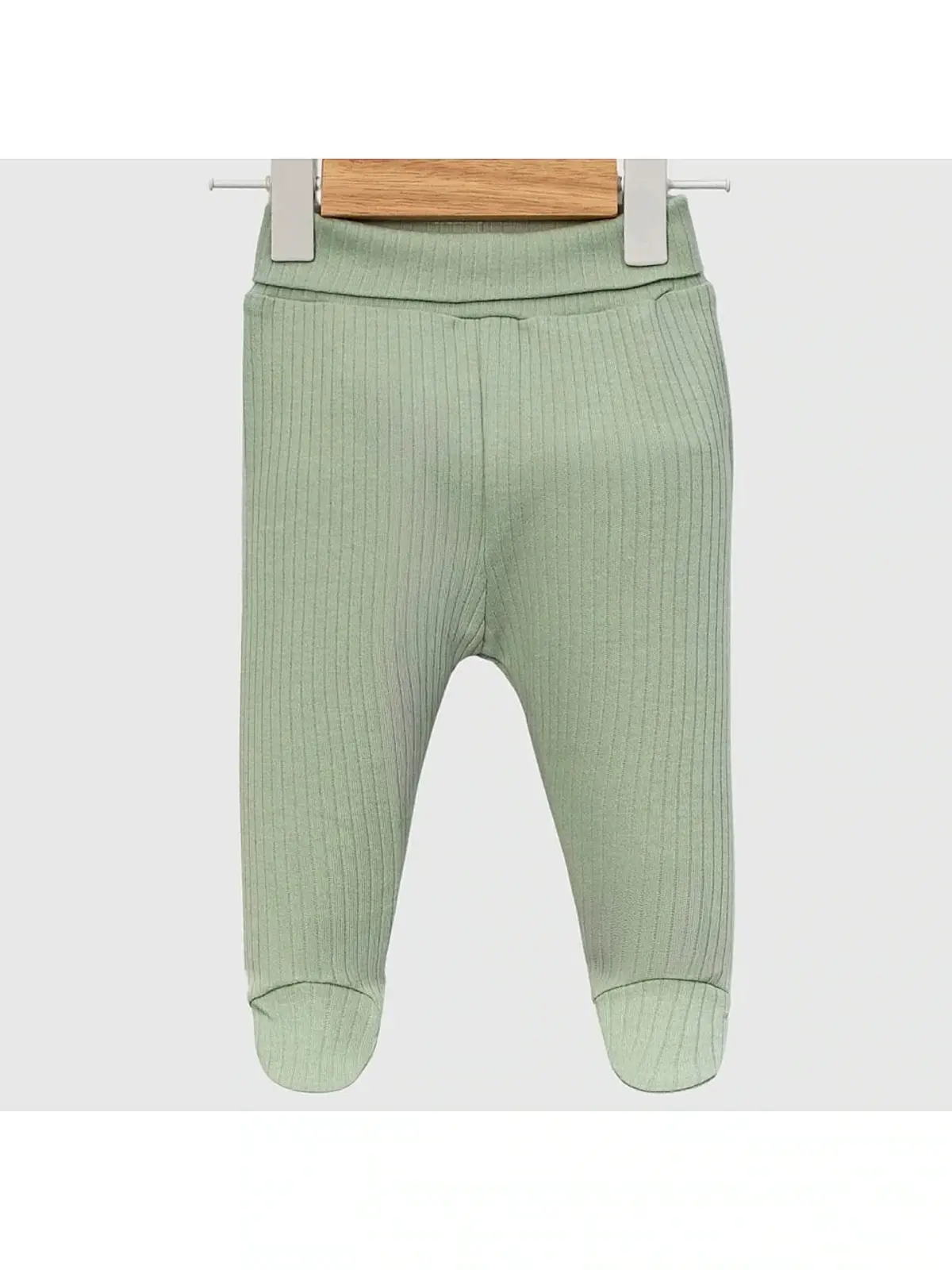 Angeltouch Pantolon Patikli Raporlu 3'lü Set Kız-Erkek Unisex Bebek 3-6 Ay