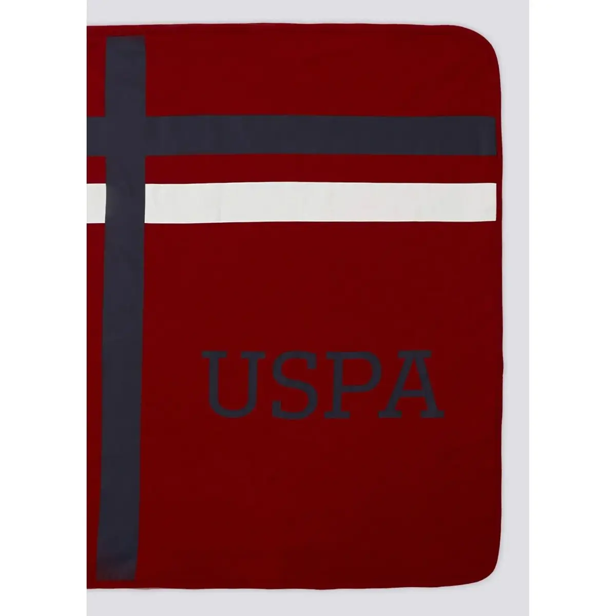 U.S. Polo Battaniye Bordo