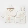 Bibaby Organik Bornoz Takımı Koala Jungle Pembe