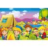 Art Kids Meraklı Kampçılar Ahşap Puzzle 25 Parça