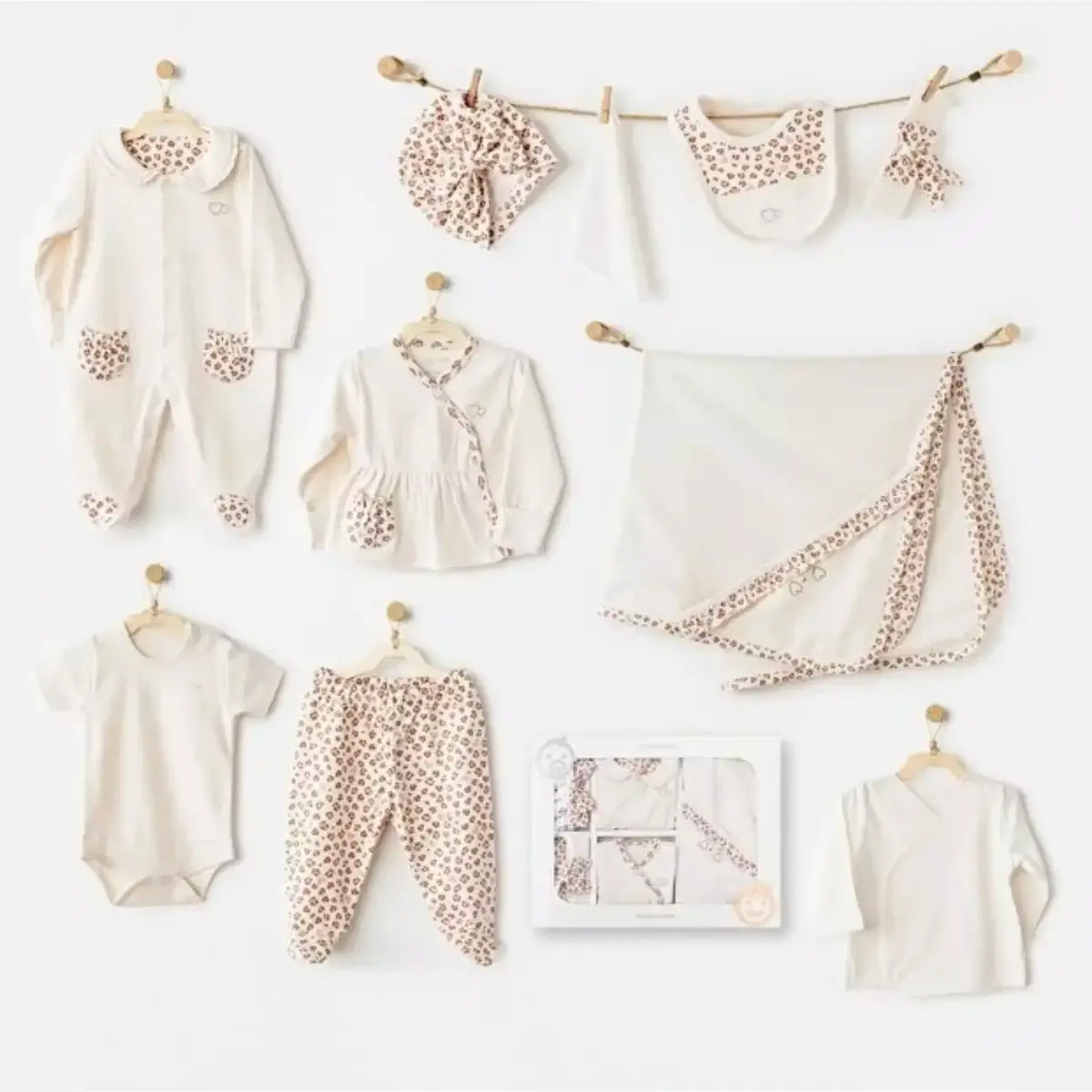 Andy Wawa Hastane Çıkışı 10lu Little Leopard Ekru