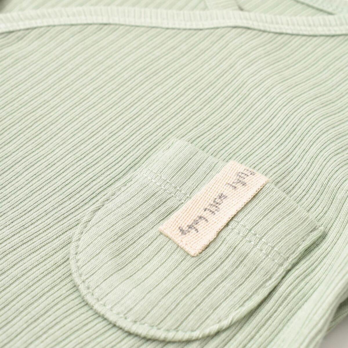 Bibaby Organik Zıbın Takımı 3lü Soft Modal Yeşil