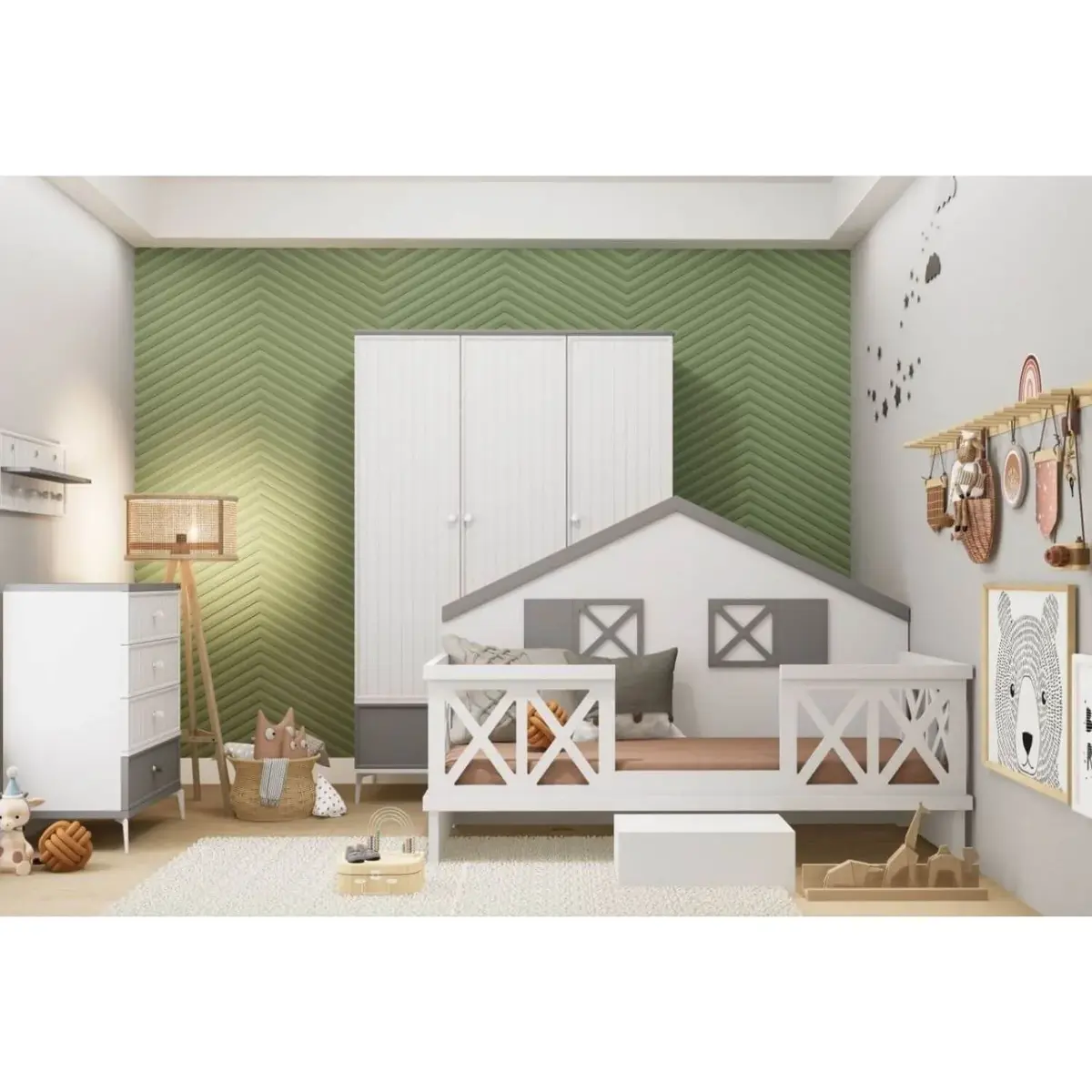 Pierre Cardin Neo Bebek Odası Takımı