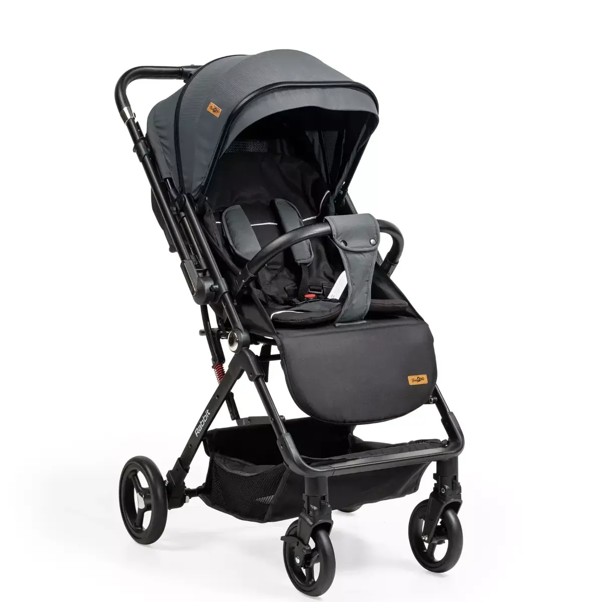Baby2Go Rabbit Çift Yönlü Bebek Arabası Gri