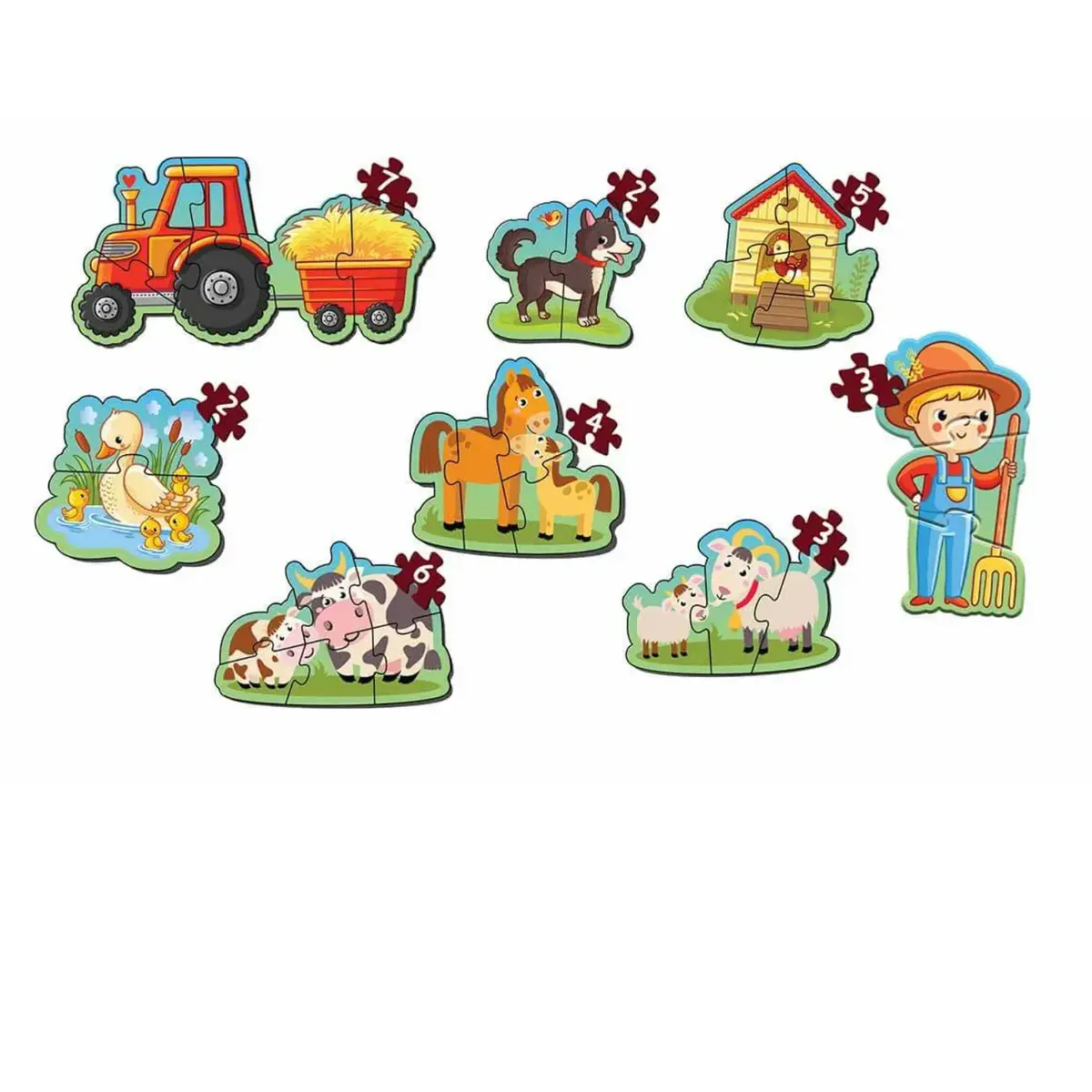 Baby Puzzle Çiftlik