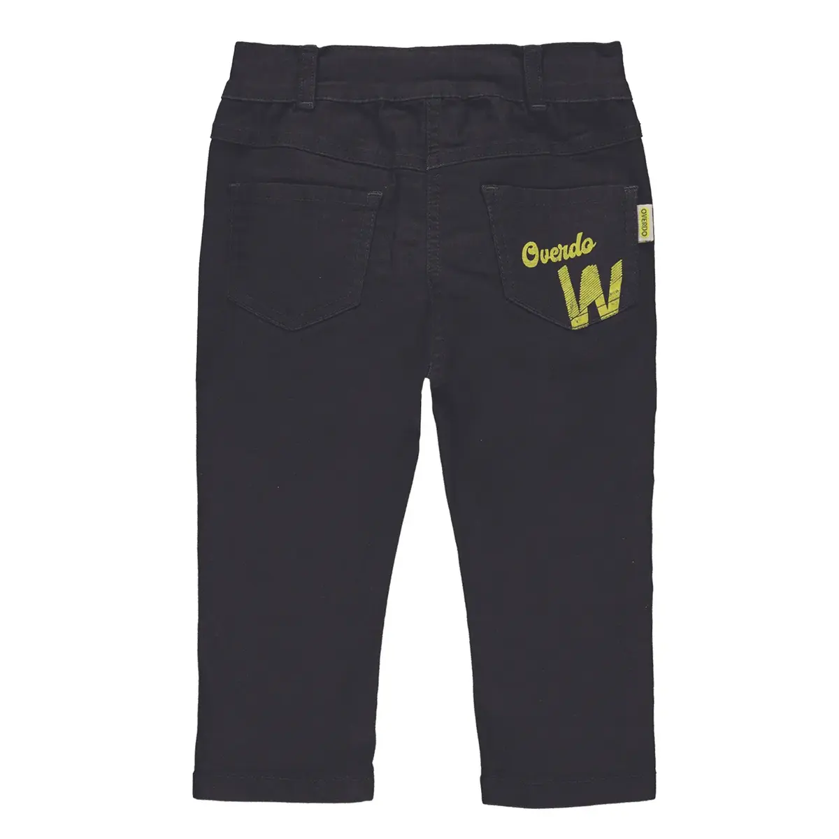 Overdo Pantolon Renkli Baskılı Sarı