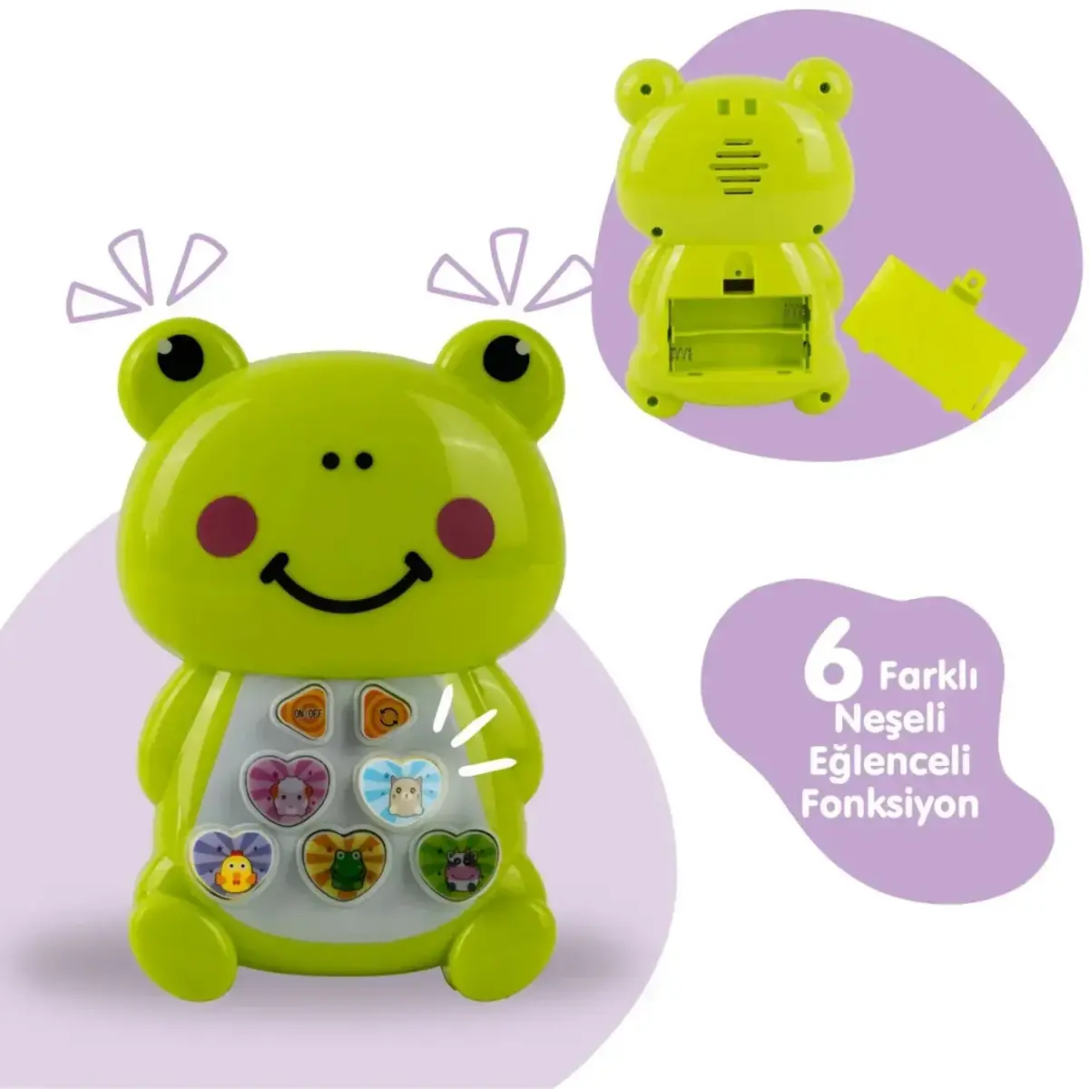 Babycim Neşeli Kurbağa Arkadaşım