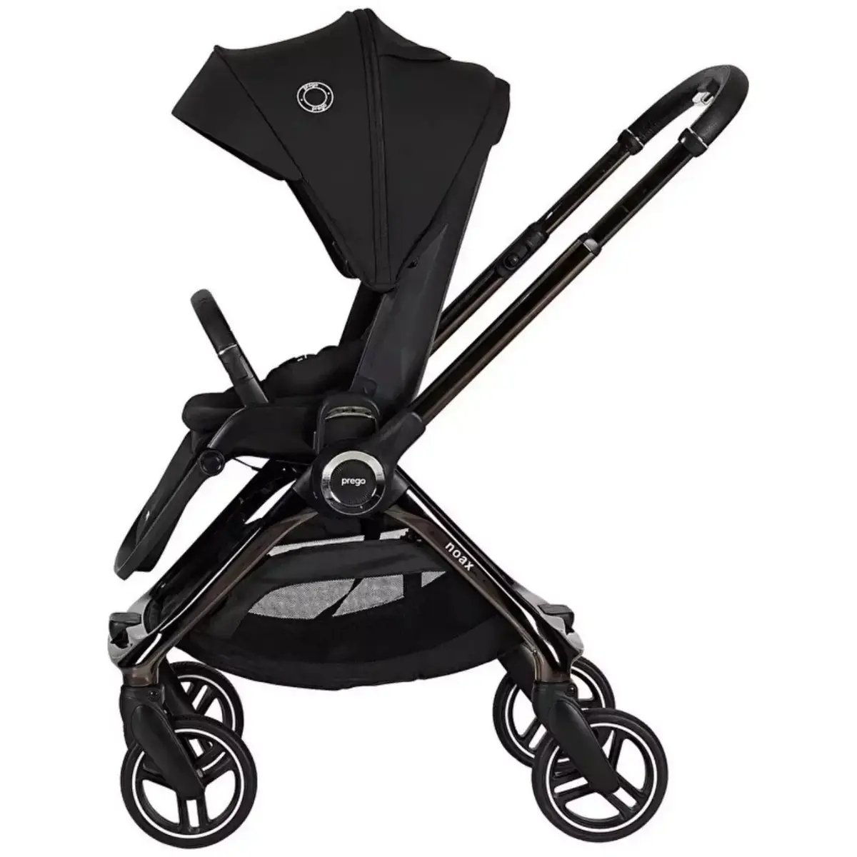Prego 2440 Noax Zenofix Travel Sistem Bebek Arabası Siyah