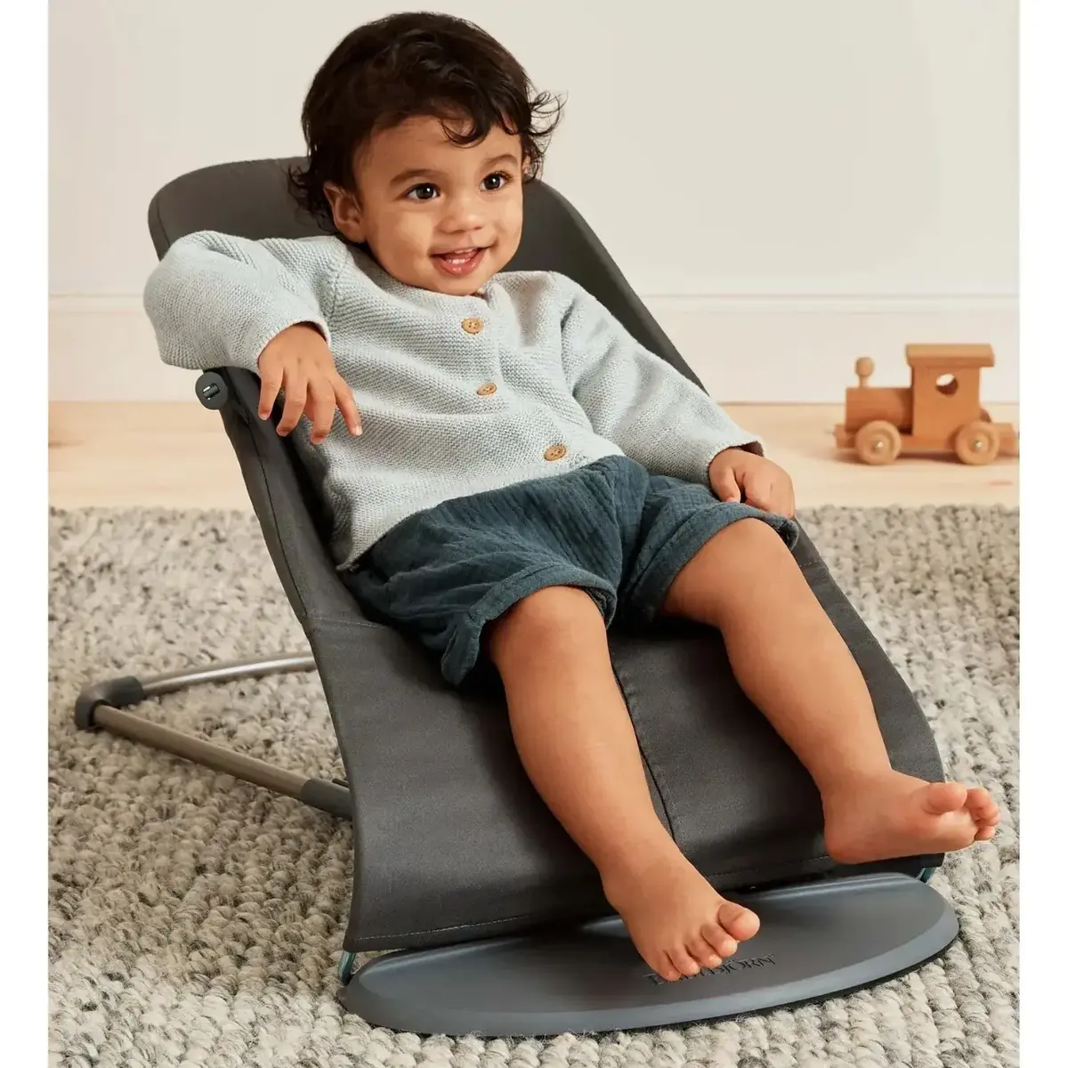 Babybjörn Bliss Ana Kucağı Petal Woven Anthracite