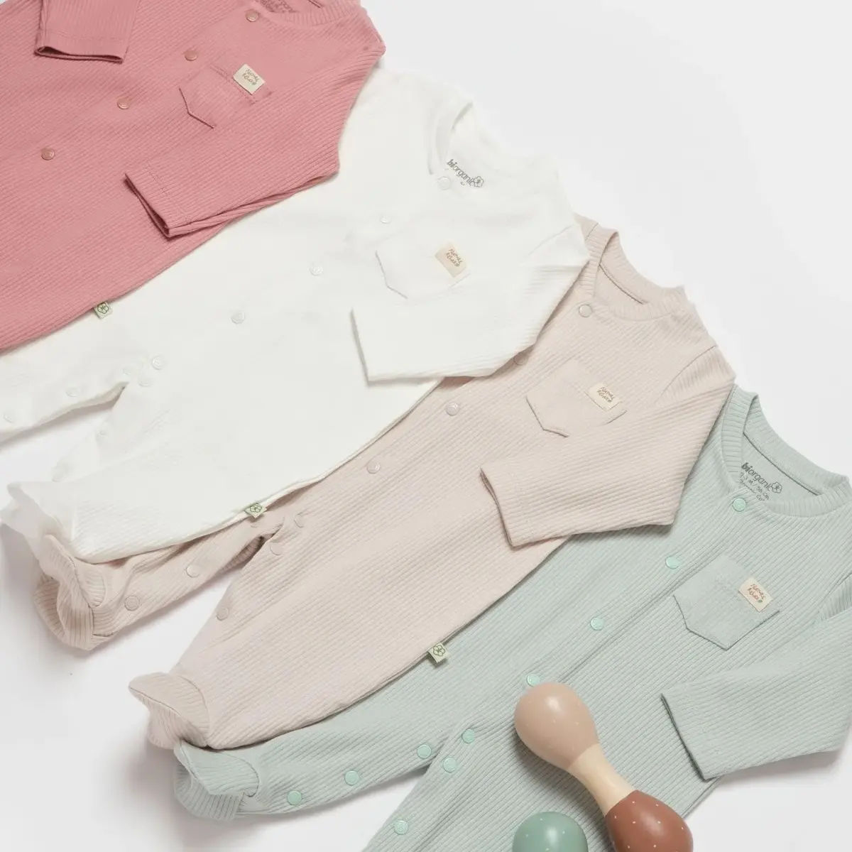 Bibaby Organik Salopet Modal Nature Relax Bej