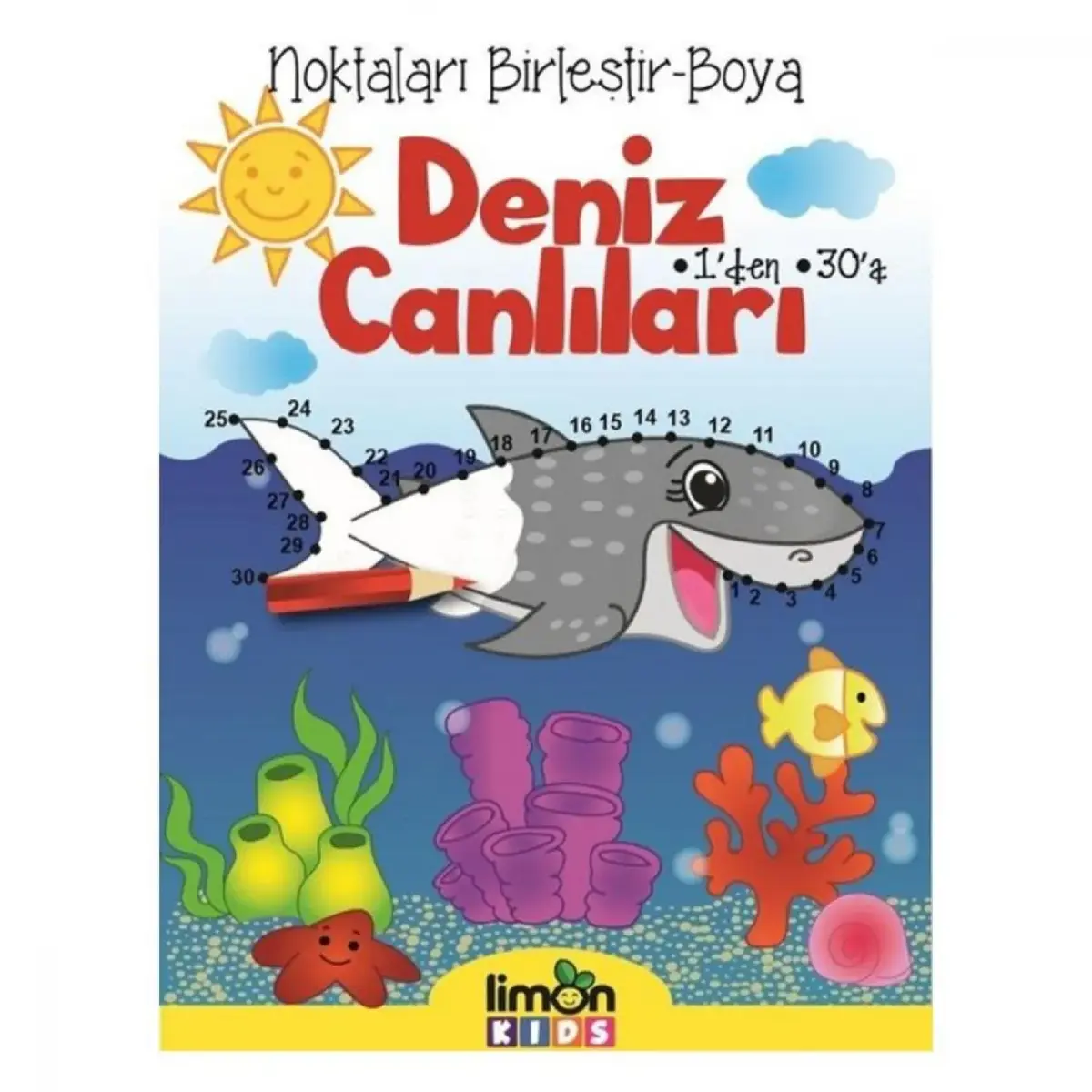 Noktaları Birleştir Boya Deniz Canlıları Noktaları Birleştir Boya Deniz Canlıları