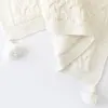 Bibaby Battaniye Hasır Triko Ekru